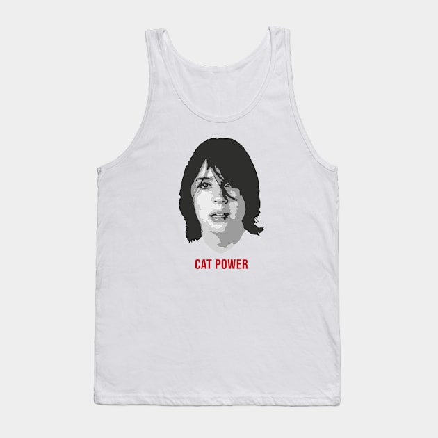 Cat Power Tank Top by ProductX